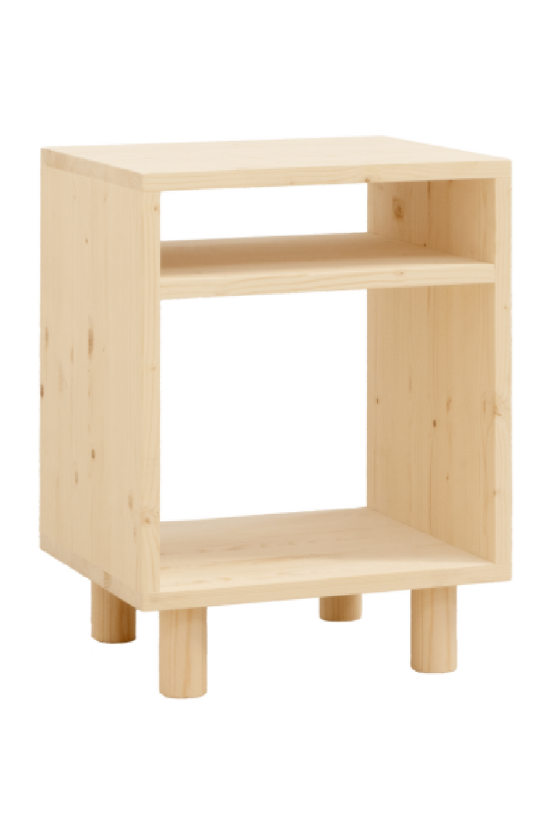 Minimalist Wooden Nightstand | Decowood Hera | Oroatrade.com