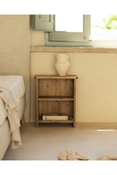 Wooden Open Compartment Nightstand | Decowood Ion | Oroatrade.com