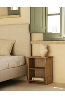 Wooden Open Compartment Nightstand | Decowood Ion | Oroatrade.com