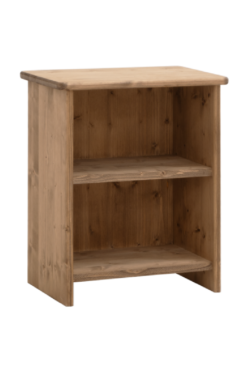 Wooden Open Compartment Nightstand | Decowood Ion | Oroatrade.com