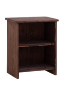 Wooden Open Compartment Nightstand | Decowood Ion | Oroatrade.com