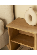 Wooden Open Compartment Nightstand | Decowood Ion | Oroatrade.com