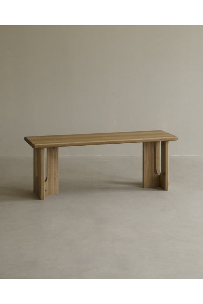 Varnished Poplar Wood Bench | Decowood Lua | Oroatrade.com