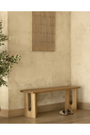 Varnished Poplar Wood Bench | Decowood Lua | Oroatrade.com