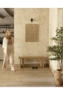 Varnished Poplar Wood Bench | Decowood Lua | Oroatrade.com