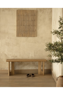 Varnished Poplar Wood Bench | Decowood Lua | Oroatrade.com