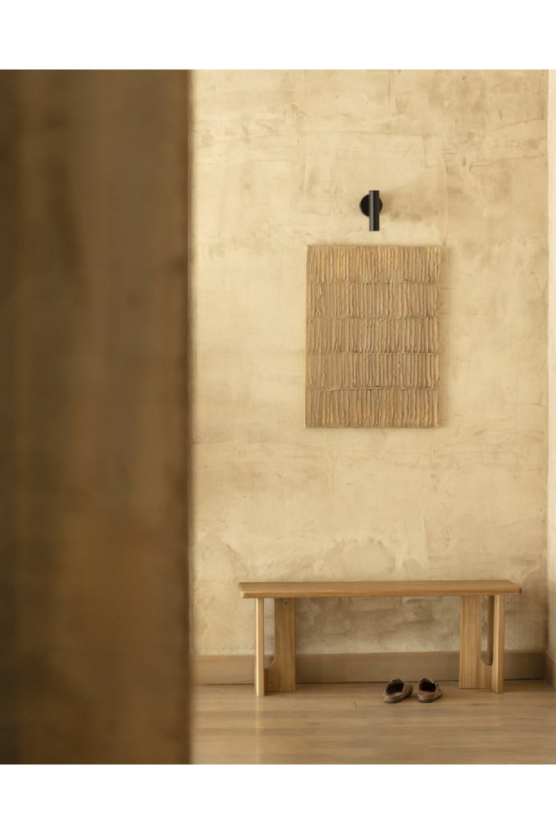 Varnished Poplar Wood Bench | Decowood Lua | Oroatrade.com