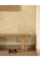 Varnished Poplar Wood Bench | Decowood Lua | Oroatrade.com