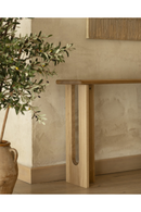 Varnished Poplar Wood Console Table | Decowood Lua | Oroatrade.com