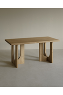 Varnished Poplar Wood Dining Table | Decowood Lua | Oroatrade.com