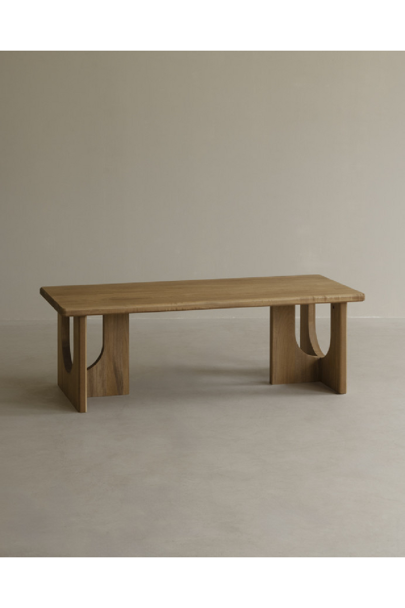 Varnished Poplar Wood Coffee Table | Decowood Lua | Oroatrade.com