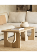 Varnished Poplar Wood Coffee Table | Decowood Lua | Oroatrade.com