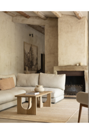 Varnished Poplar Wood Coffee Table | Decowood Lua | Oroatrade.com