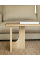 Varnished Poplar Wood Coffee Table | Decowood Lua | Oroatrade.com