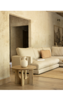 Round Microcement Coffee Table | Decowood Lua | Oroatrade.com