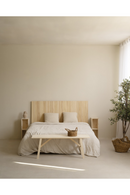 Pine Wood Grooved Headboard | Decowood Marta | Oroatrade.com