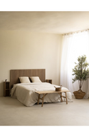 Pine Wood Grooved Headboard | Decowood Marta | Oroatrade.com