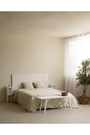 Pine Wood Grooved Headboard | Decowood Marta | Oroatrade.com