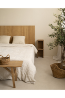 Pine Wood Grooved Headboard | Decowood Marta | Oroatrade.com