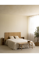 Pine Wood Grooved Headboard | Decowood Marta | Oroatrade.com