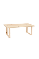 Solid Pine Coffee Table | Decowood Bielsa | Oroatrade.com