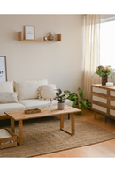 Solid Pine Coffee Table | Decowood Bielsa | Oroatrade.com