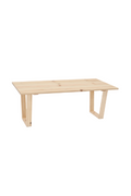 Slatted Pine Coffee Table | Decowood Oyane | Oroatrade.com