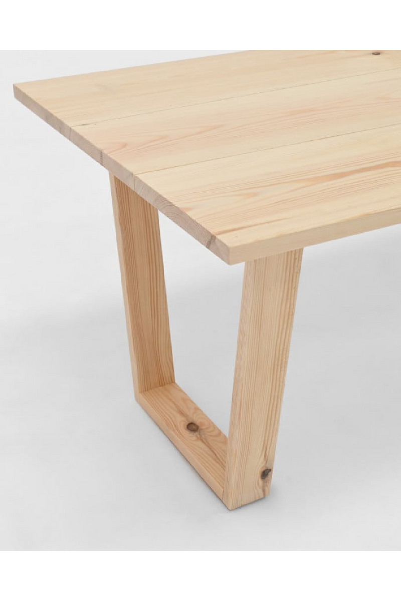 Slatted Pine Coffee Table | Decowood Oyane | Oroatrade.com