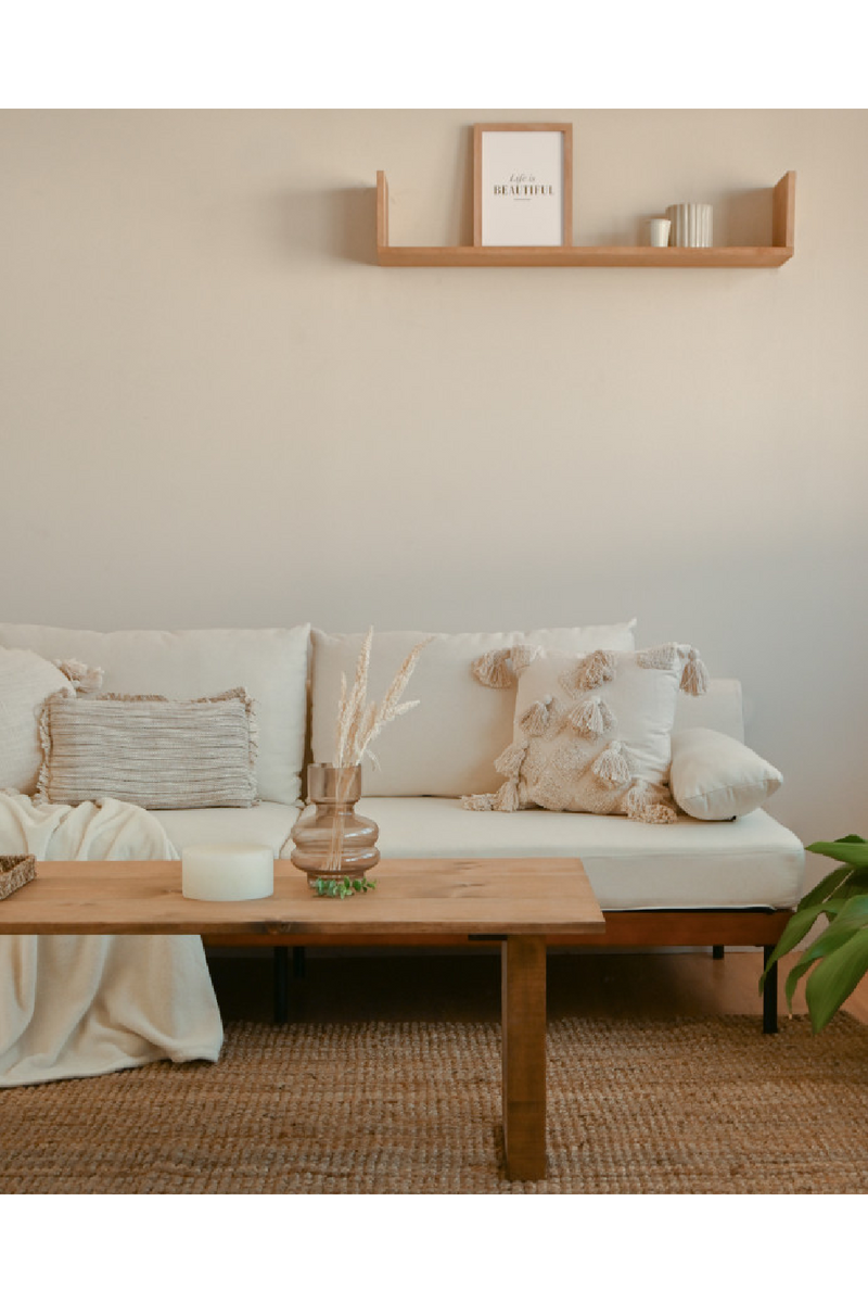 Slatted Pine Coffee Table | Decowood Oyane | Oroatrade.com