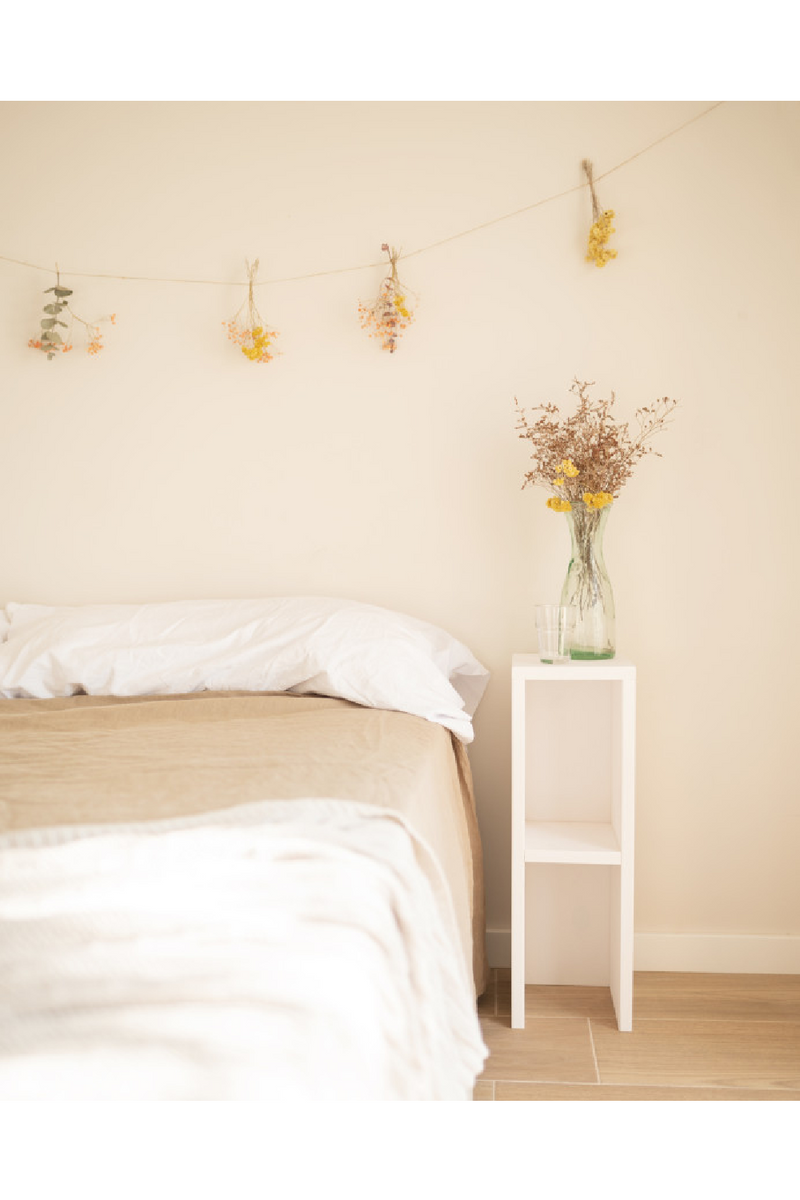 Fir Wood Bedside Table | Decowood Lina | Oroatrade.com