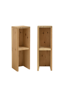 Fir Wood Bedside Table Set (2) | Decowood Lina | Oroatrade.com