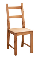 Pine Wood Dining Chair Set (2) | Decowood Lucia | Oroatrade.com