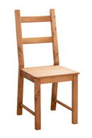 Pine Wood Dining Chair Set (6) | Decowood Lucia | Oroatrade.com