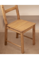 Pine Wood Dining Chair Set (6) | Decowood Lucia | Oroatrade.com