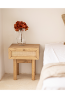 Rattan Drawer Bedside Table Set (2) | Decowood Frida | Oroatrade.com