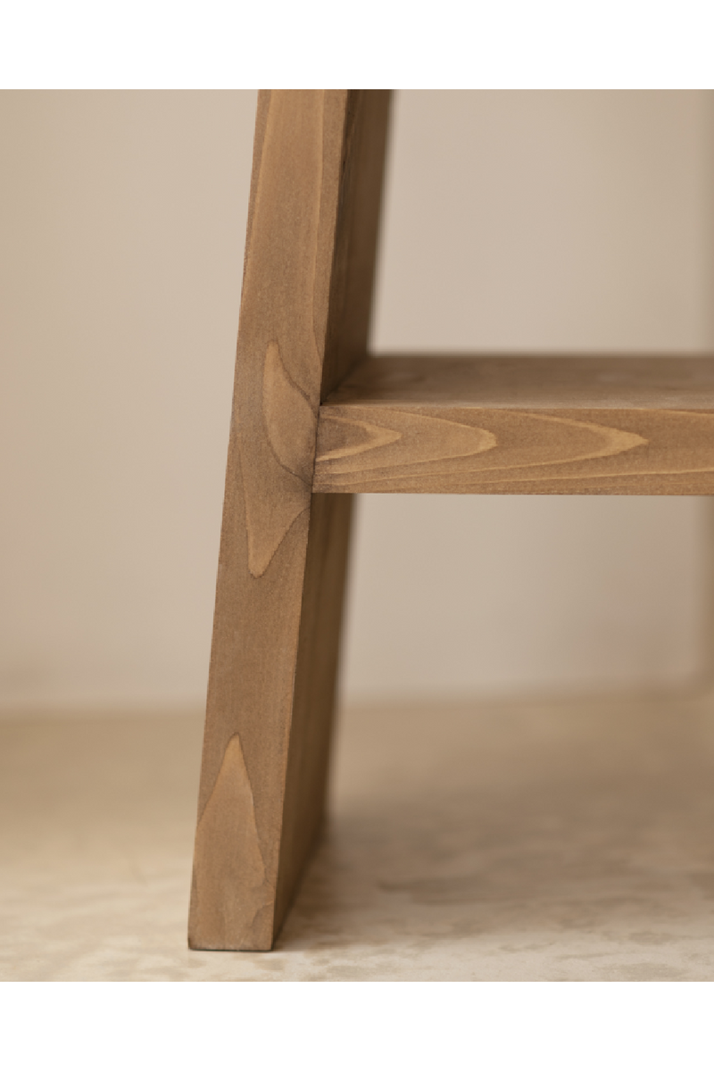 A-Shaped Wooden Side Tables (2) | Decowood Frida | Oroatrade.com