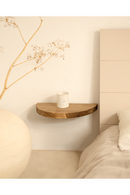Semi-Circle Floating Bedside Tables (2) | Decowood Tokyo | Oroatrade.com