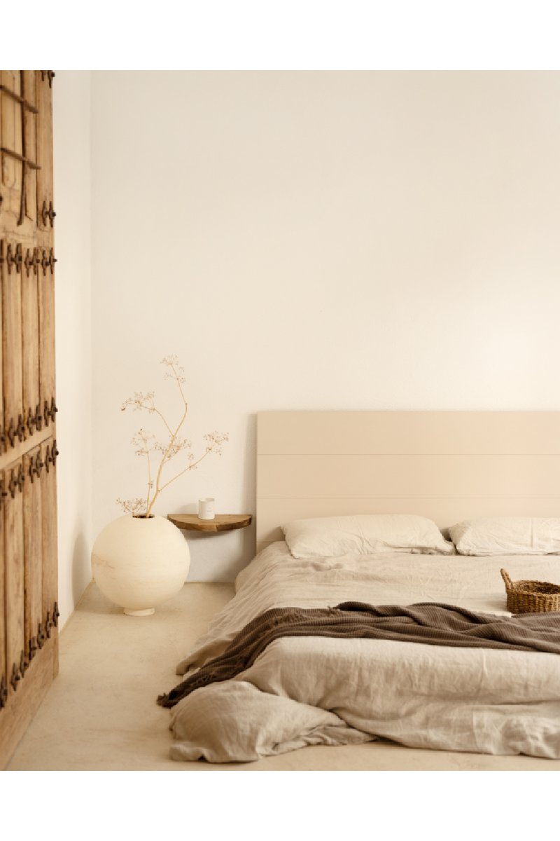 Semi-Circle Floating Bedside Tables (2) | Decowood Tokyo | Oroatrade.com