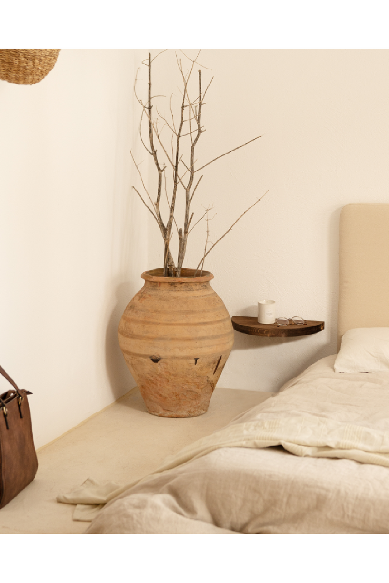 Semi-Circle Floating Bedside Tables (2) | Decowood Tokyo | Oroatrade.com