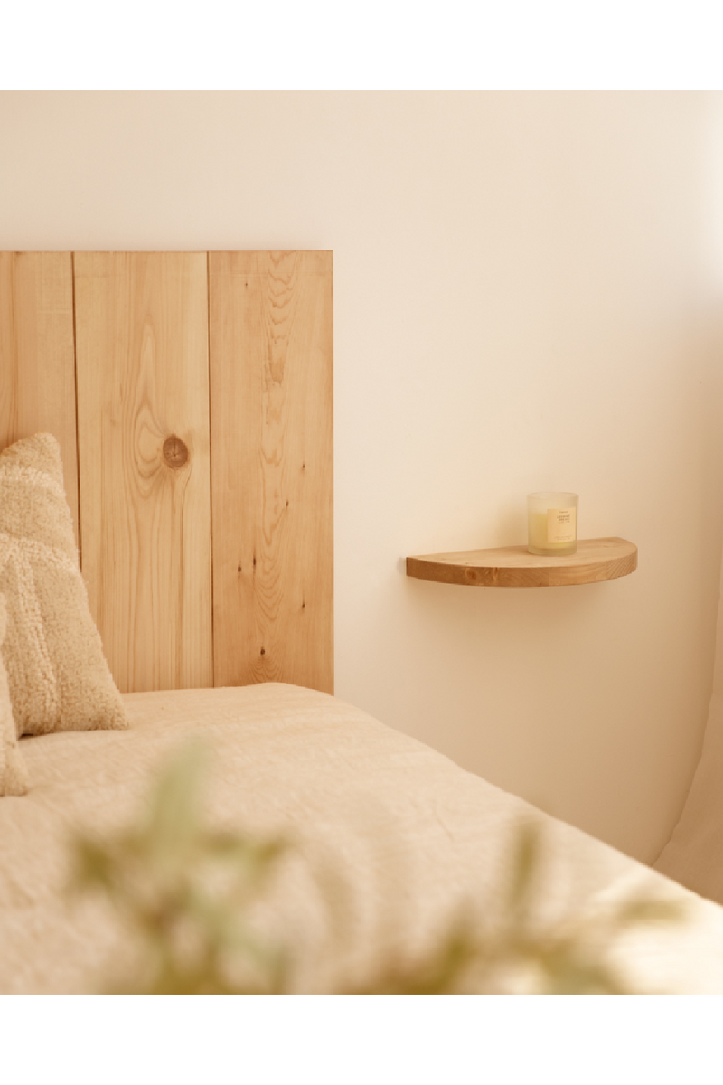 Semi-Circle Floating Bedside Tables (2) | Decowood Tokyo | Oroatrade.com