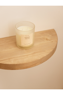 Semi-Circle Floating Bedside Tables (2) | Decowood Tokyo | Oroatrade.com