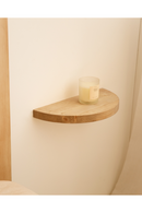 Semi-Circle Floating Bedside Tables (2) | Decowood Tokyo | Oroatrade.com