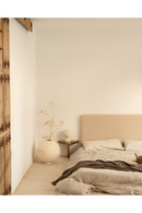 Semi-Circle Wooden Side Tables (2) | Decowood Tokyo | Oroatrade.com