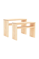 Undershelf Bedside Table Set (2) | Decowood Aura | Oroatrade.com