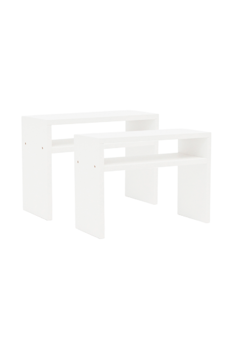 Undershelf Bedside Table Set (2) | Decowood Aura | Oroatrade.com