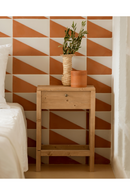 Medium Oak 1-Drawer Nightstands (2) | Decowood Lia | Oroatrade.com