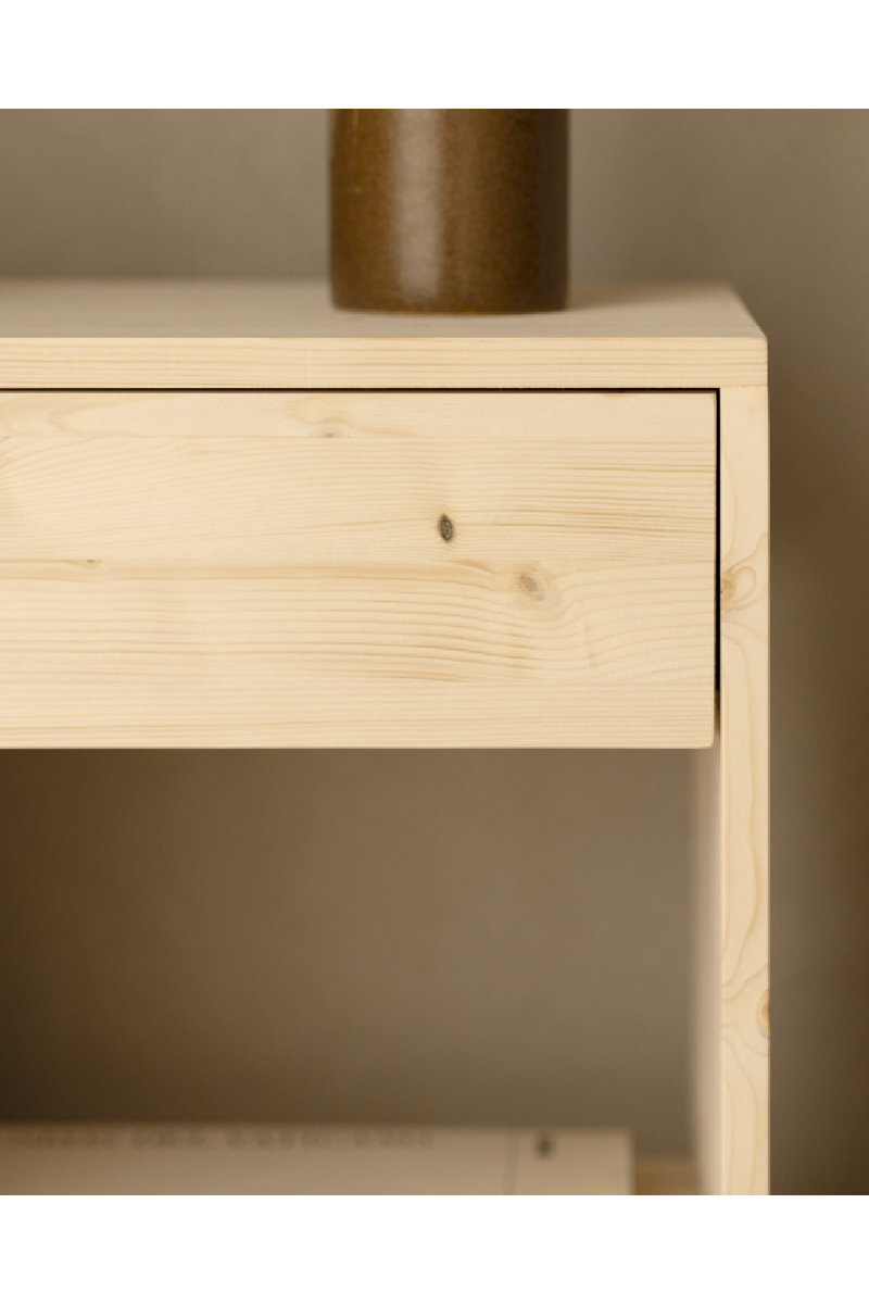 1-Drawer Wooden Bedside Tables (2) | Decowood Martina | Oroatrade.com