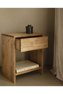 1-Drawer Wooden Bedside Tables (2) | Decowood Martina | Oroatrade.com