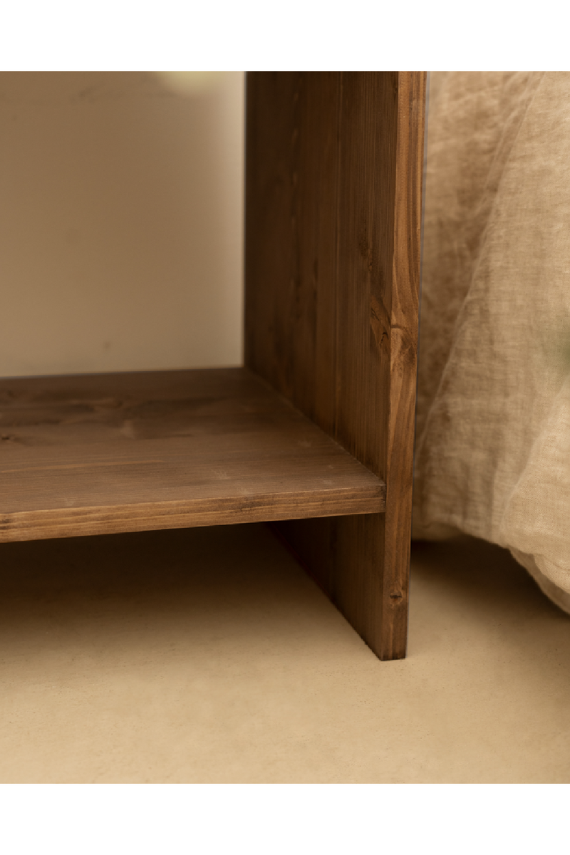 1-Drawer Wooden Bedside Tables (2) | Decowood Martina | Oroatrade.com