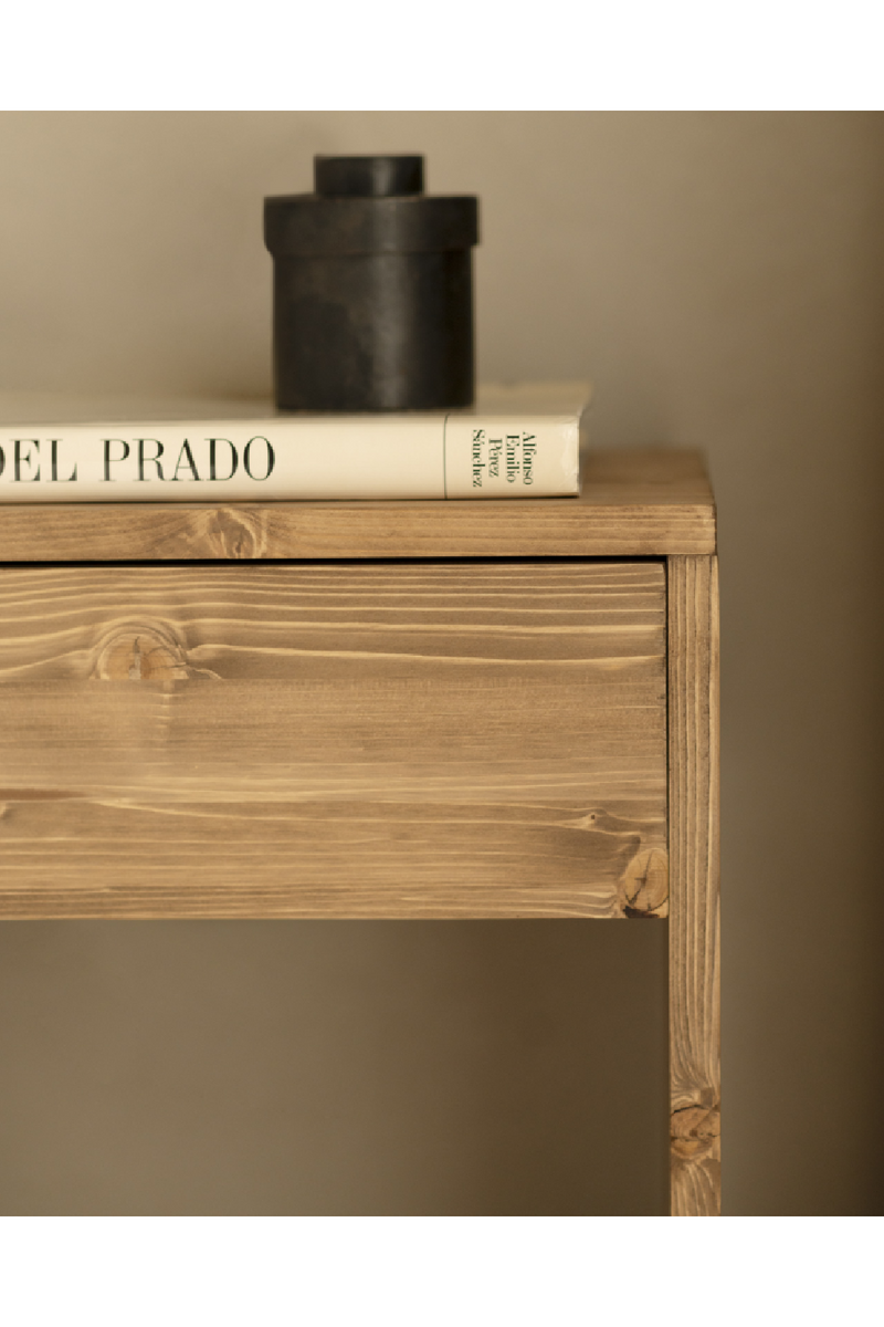 1-Drawer Wooden Bedside Tables (2) | Decowood Martina | Oroatrade.com
